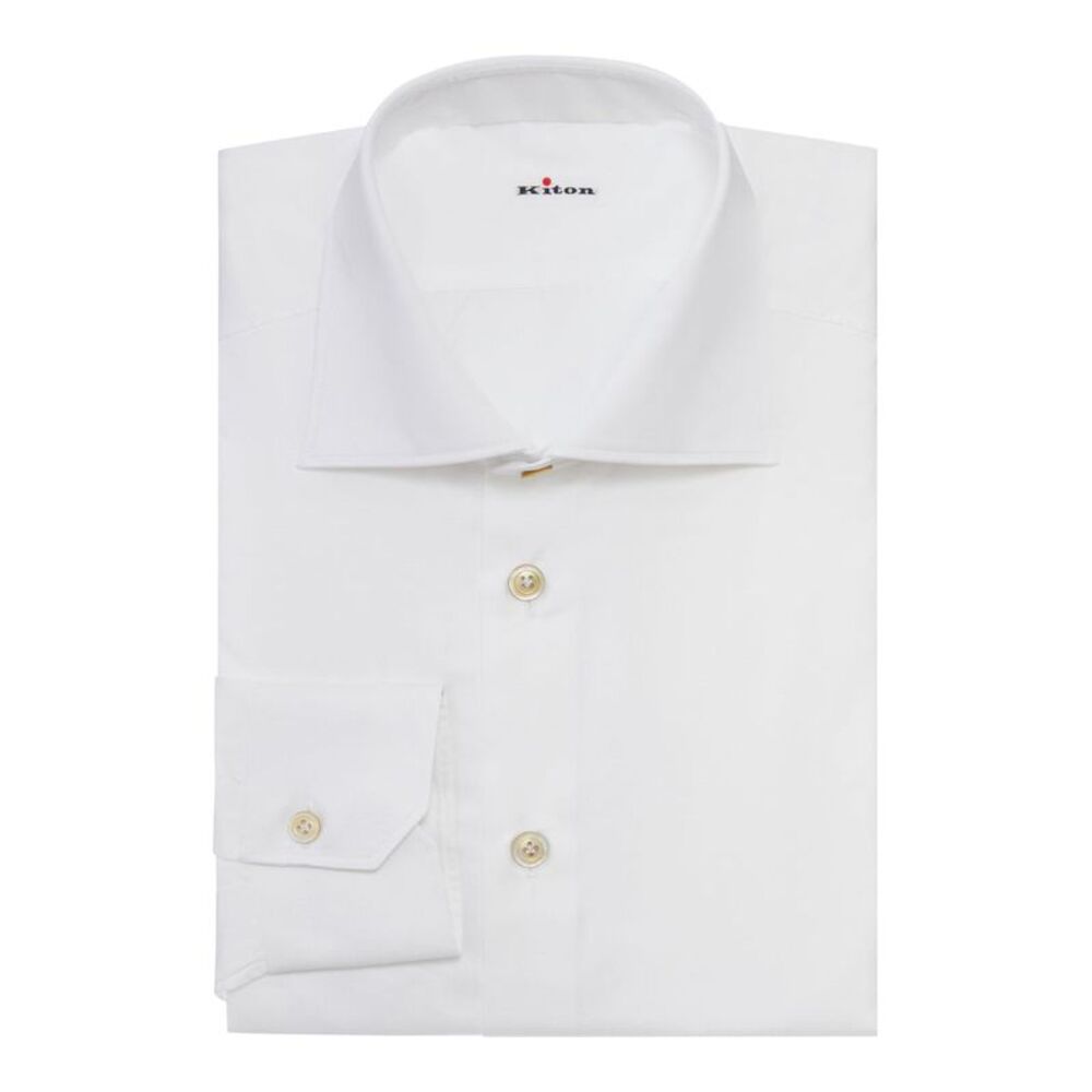 Kiton Men Classic Organic Cotton Shirt